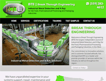 Tablet Screenshot of bte-solutions.com